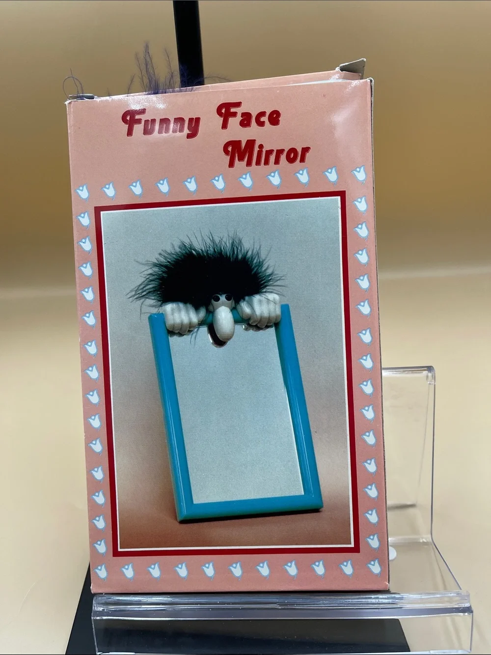 Funny Face Mirror with Stand adorable conversation piece